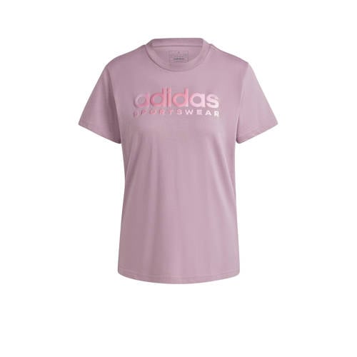 adidas Sportswear T-shirt roze