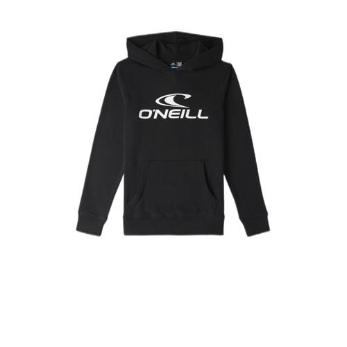 O'Neill hoodie met tekst zwart/wit