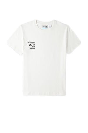 T-shirt met tekst wit