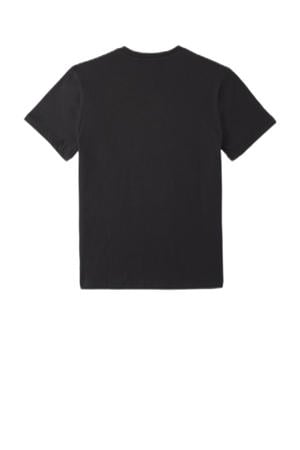 T-shirt met tekst zwart/wit