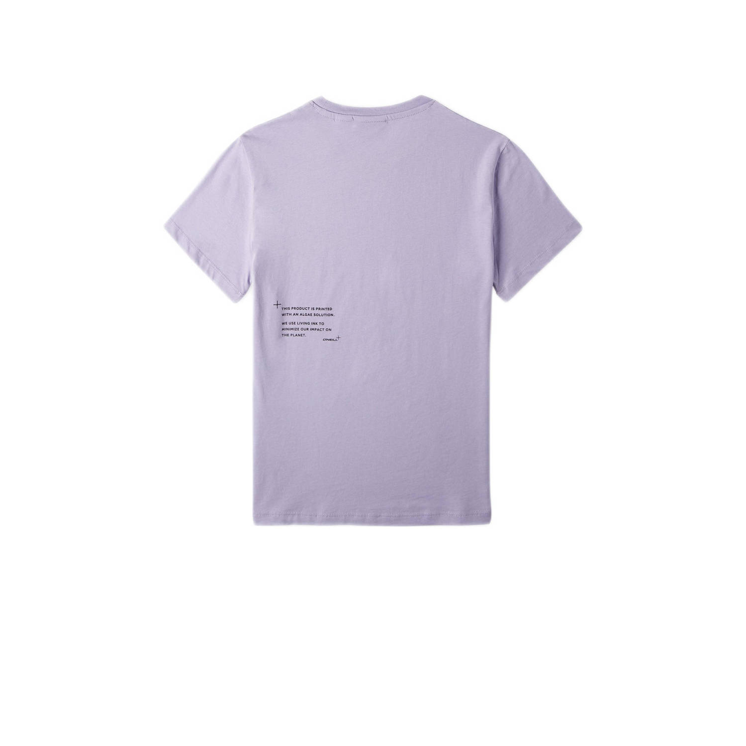 O'Neill T-shirt met tekst lila