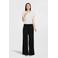 Imagine crinkle wide leg broek zwart