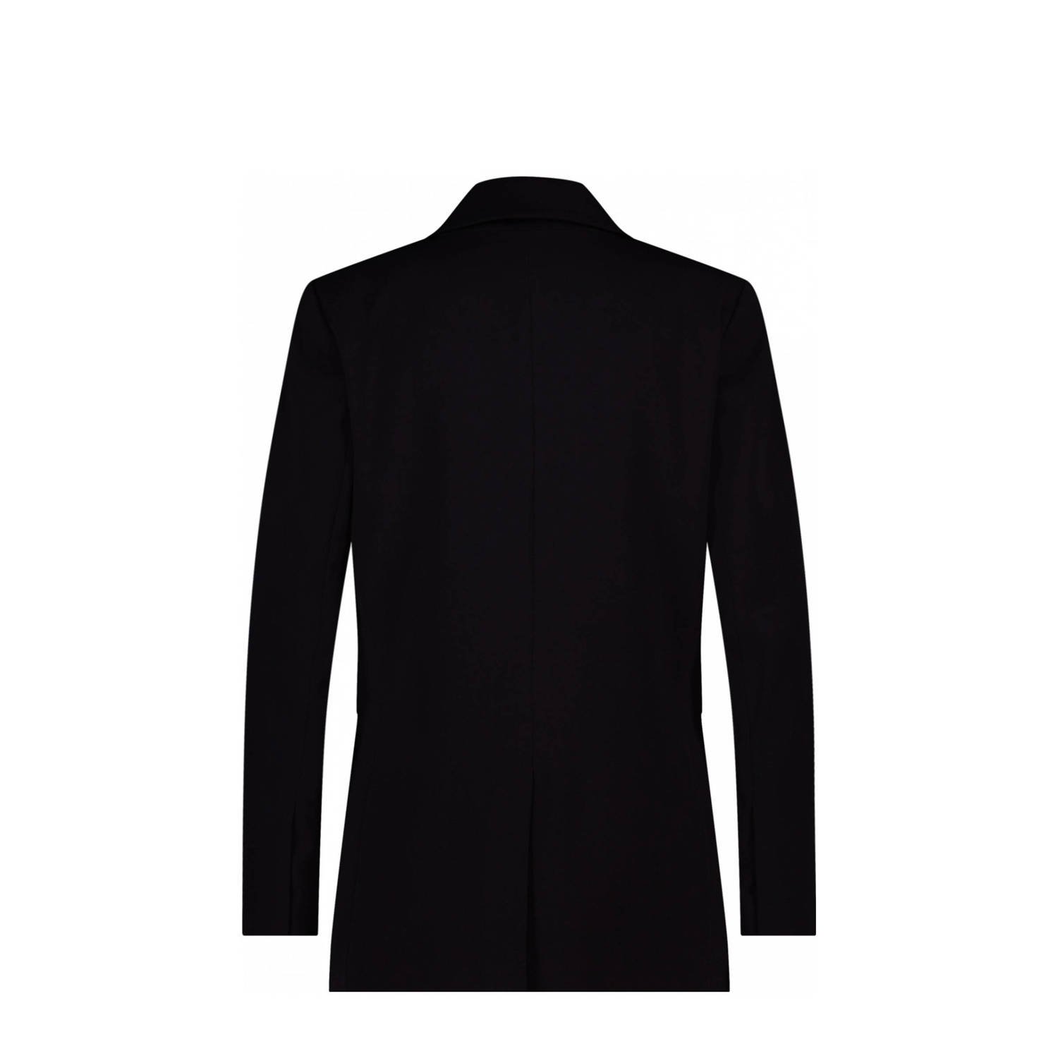 LabeL DOT rechtvallende blazer Isabella zwart