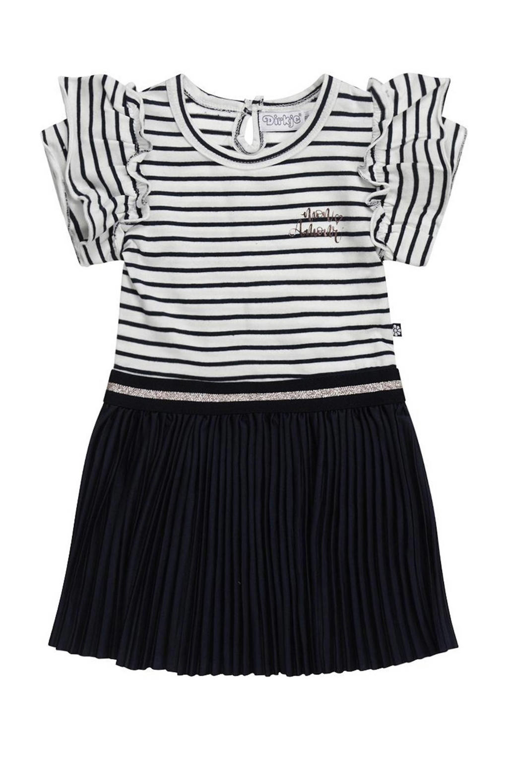 DIRKJE Baby-Mädchen Set - Bio-Baumwolle Kleid + Leggings + Haarband Größe 50