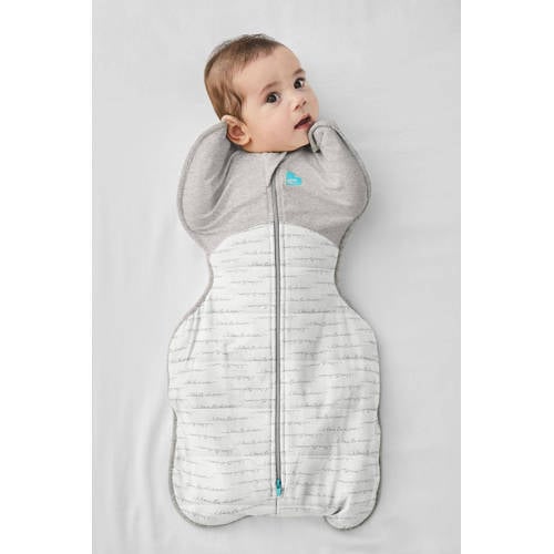 Love to Dream inbakerslaapzak Fase 1 Swaddle UP WARM 2.5 white afbeelding