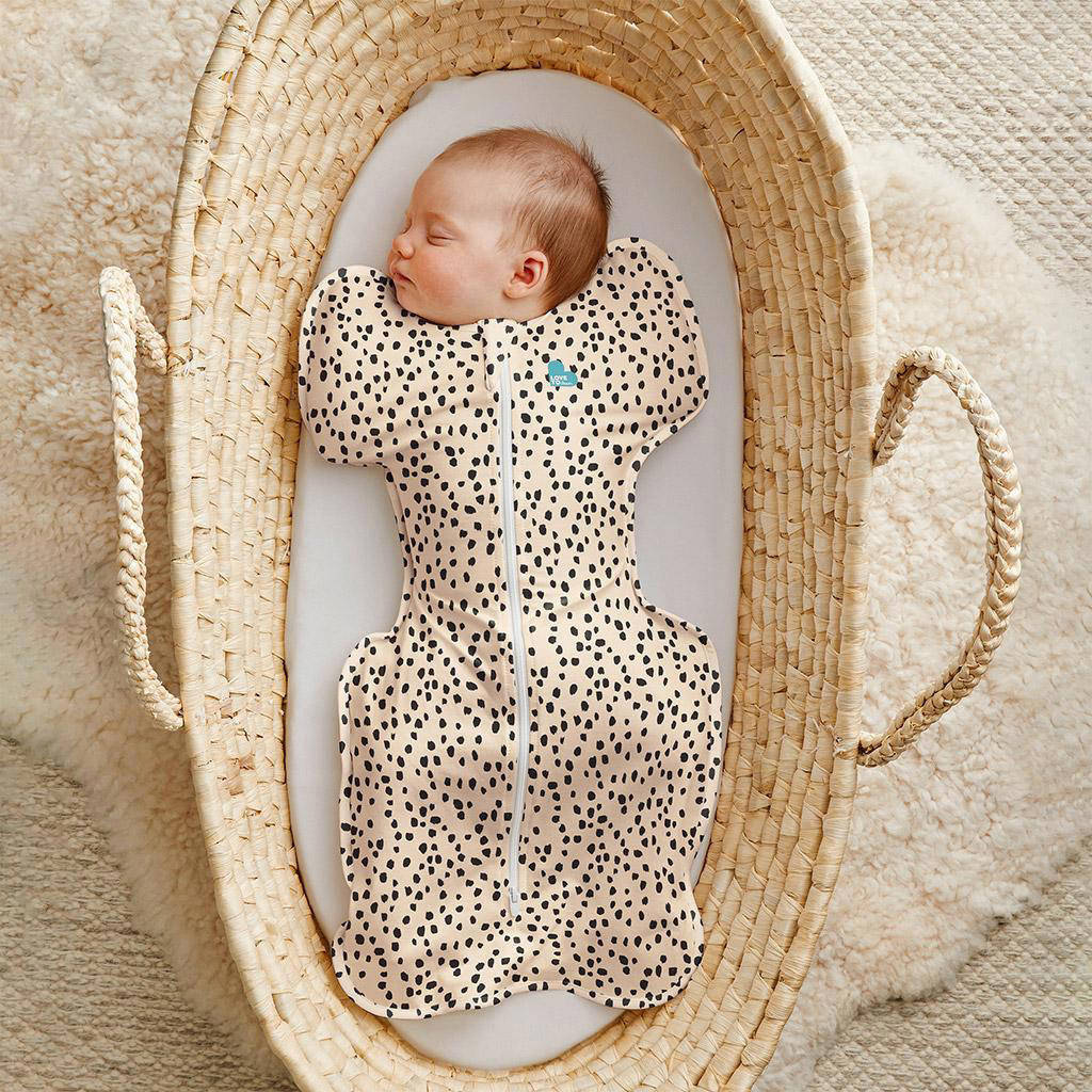 Love to Dream inbakerslaapzak Fase 1 Swaddle UP 1.0 Animal Beige wehkamp