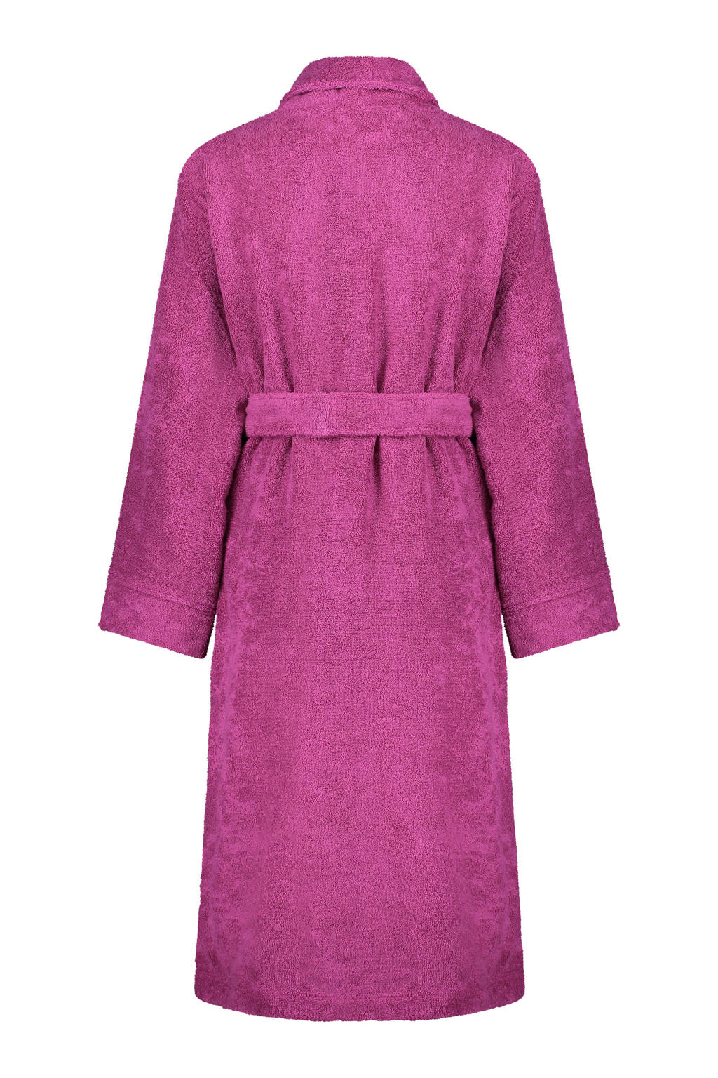 Hunkemöller fleece badjas met textuur oudroze Hunkemöller fleece badjas met textuur oudroze