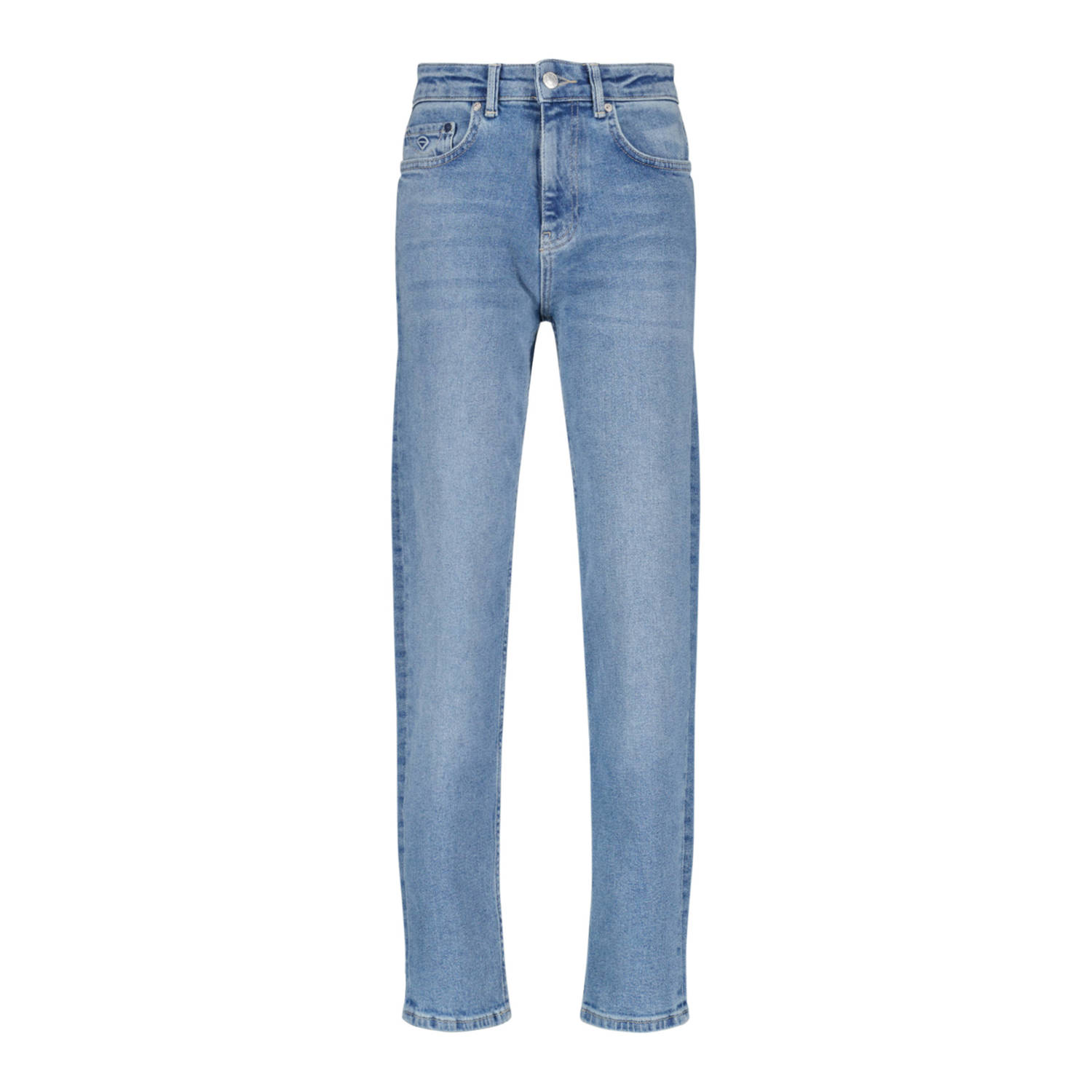 America Today straight fit jeans Dexter JR medium blue denim Blauw Jongens Katoen 134 140
