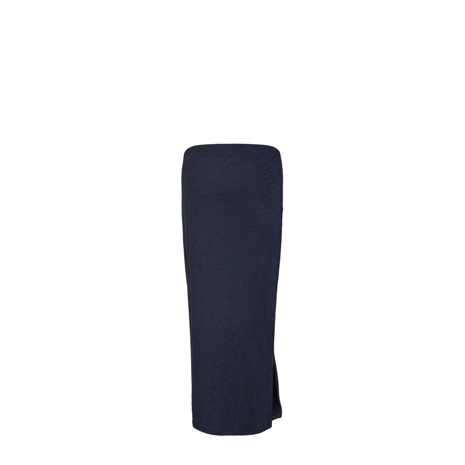 Mamalicious zwangerschapsrok MLFREDERIKKE van polyester donkerblauw Effen XL