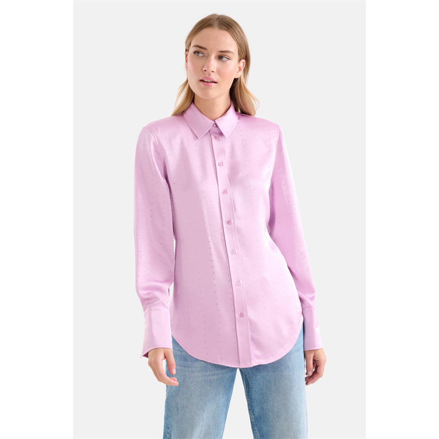 Shoeby blouse lichtroze