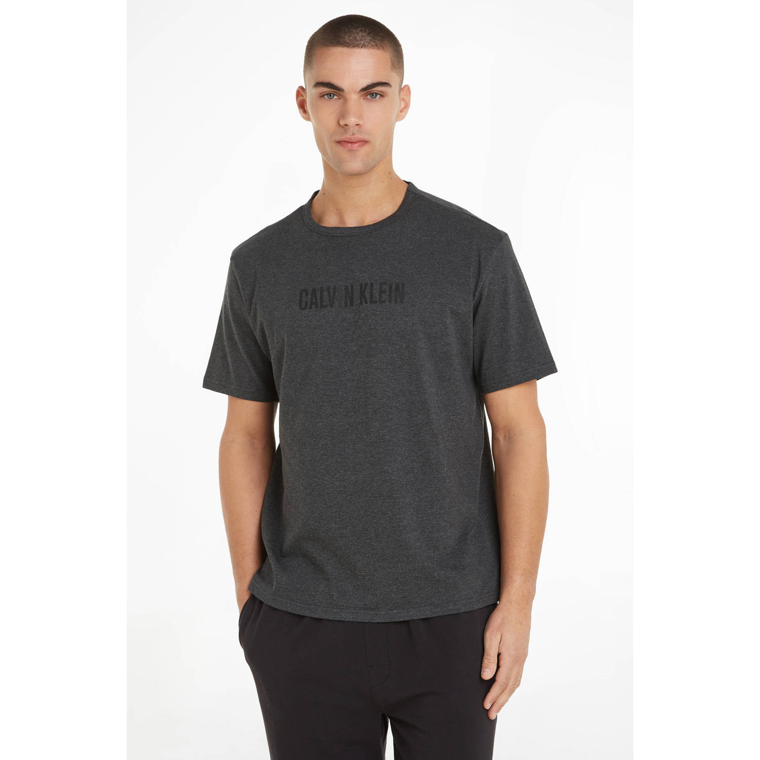 Calvin Klein T-shirt donkergrijs