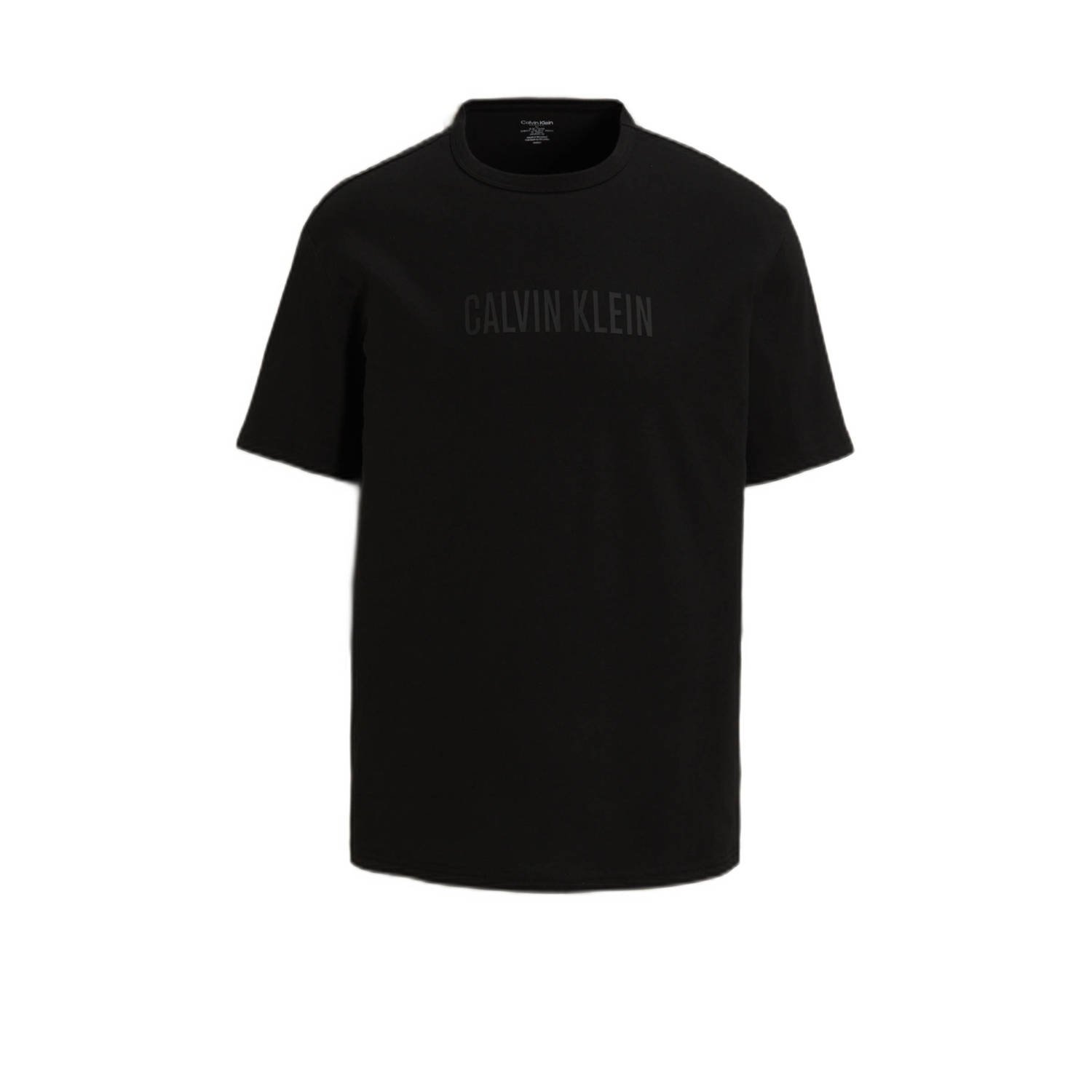 Calvin Klein T-shirt S S CREW NECK met een logo-opschrift op borsthoogte