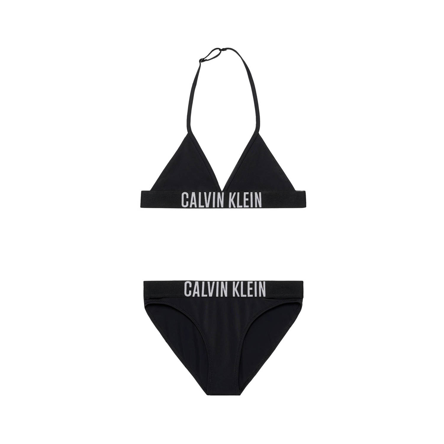 Calvin Klein triangel bikini zwart