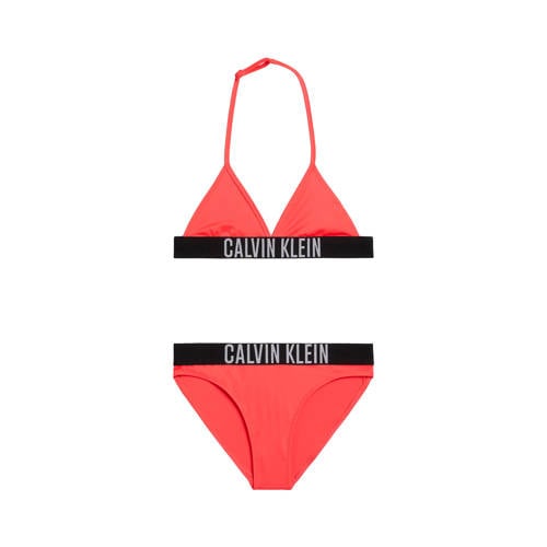 Calvin Klein triangel bikini rood