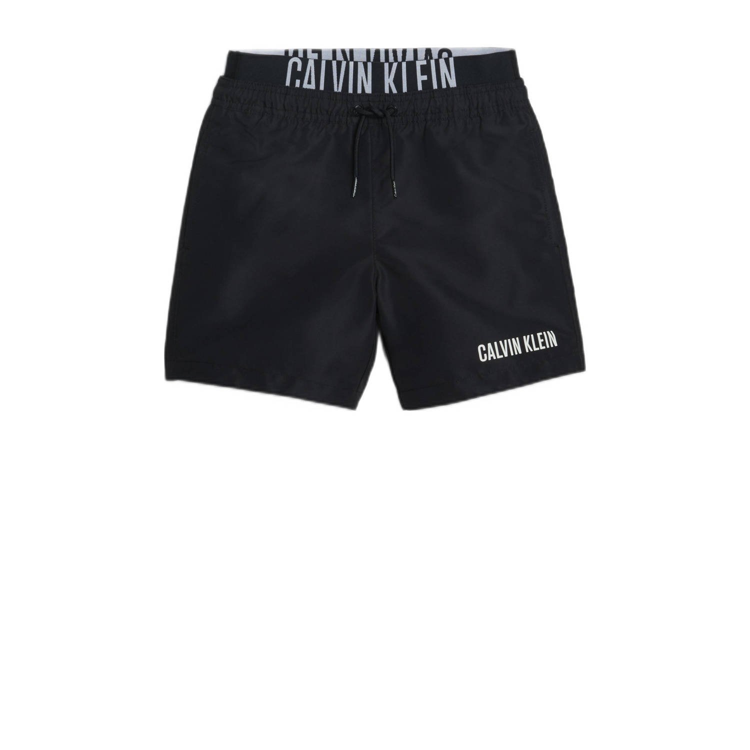 Calvin Klein zwemshort zwart Jongens Gerecycled polyester Logo 164 176