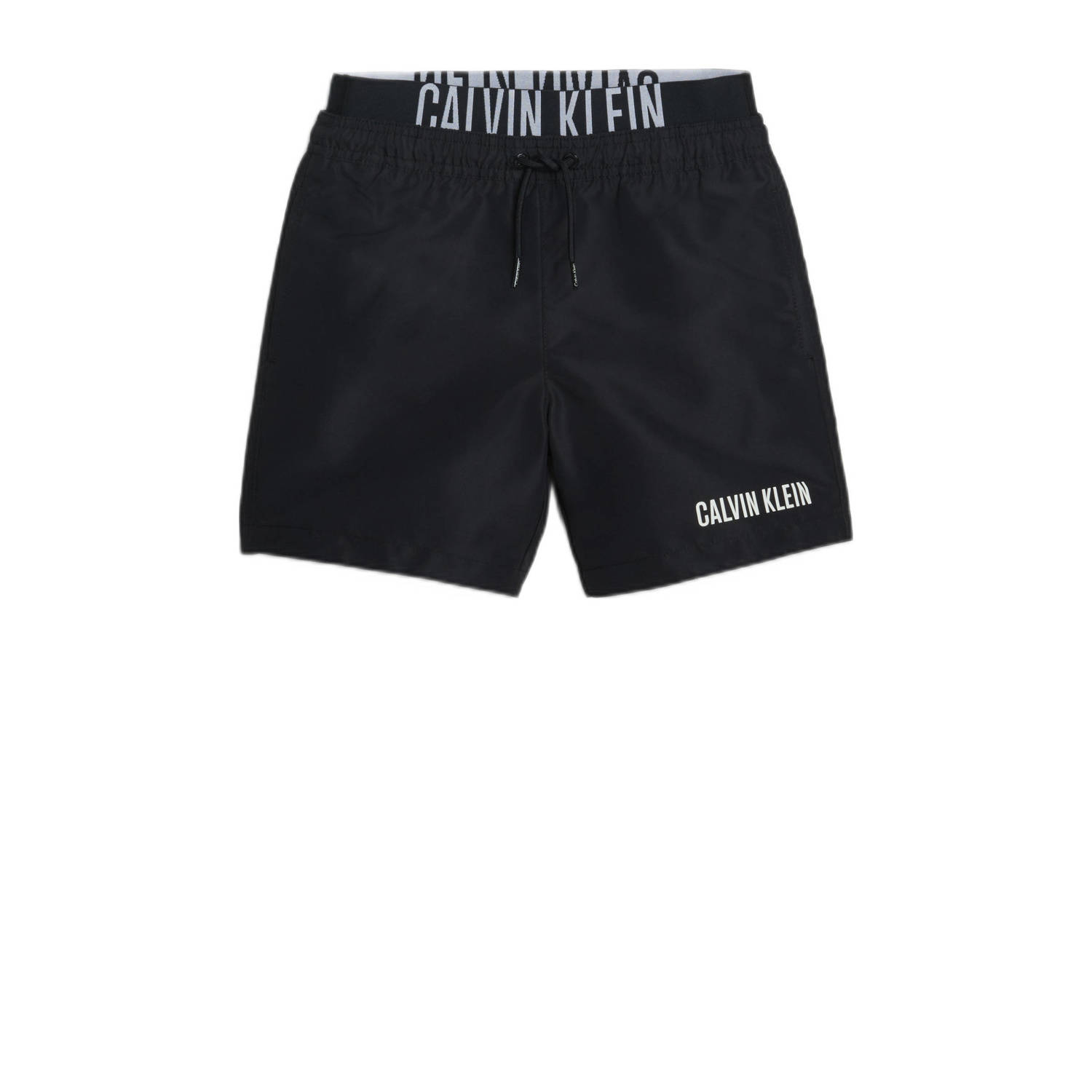 Calvin Klein zwemshort zwart Jongens Gerecycled polyester Logo 140 152