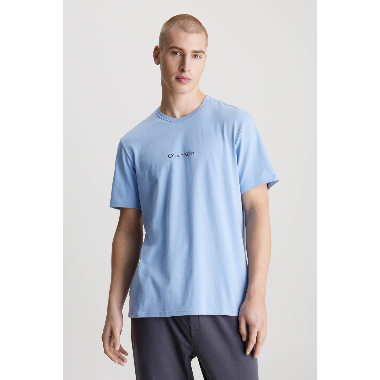 Calvin Klein UNDERWEAR T-shirt lichtblauw