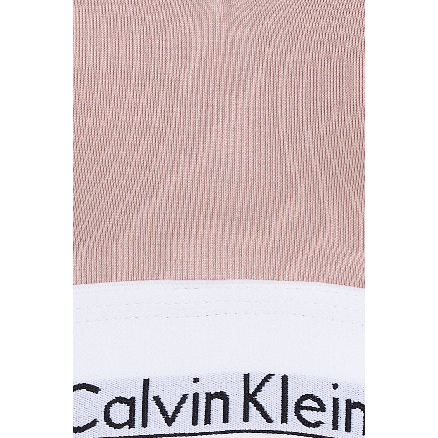 Calvin Klein niet-voorgevormde bralette roze