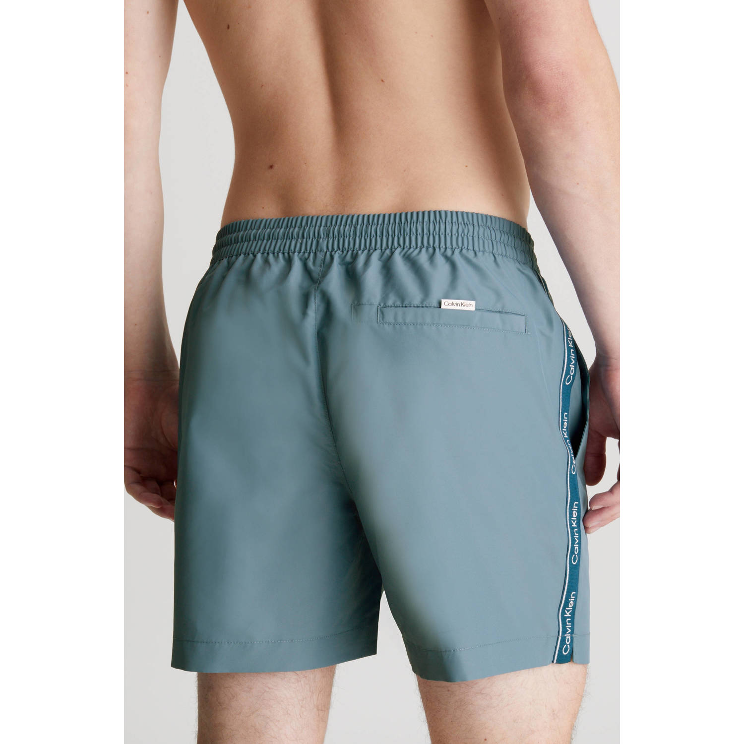 Calvin Klein zwemshort grijsblauw