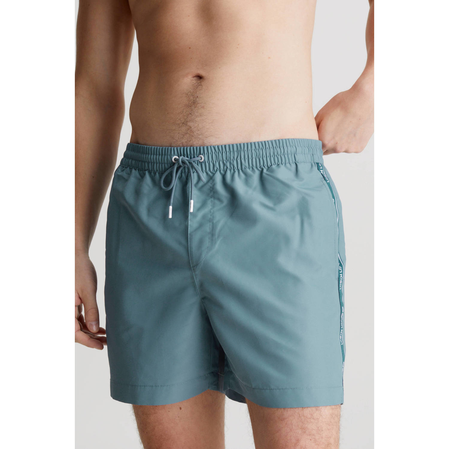 Calvin Klein zwemshort grijsblauw