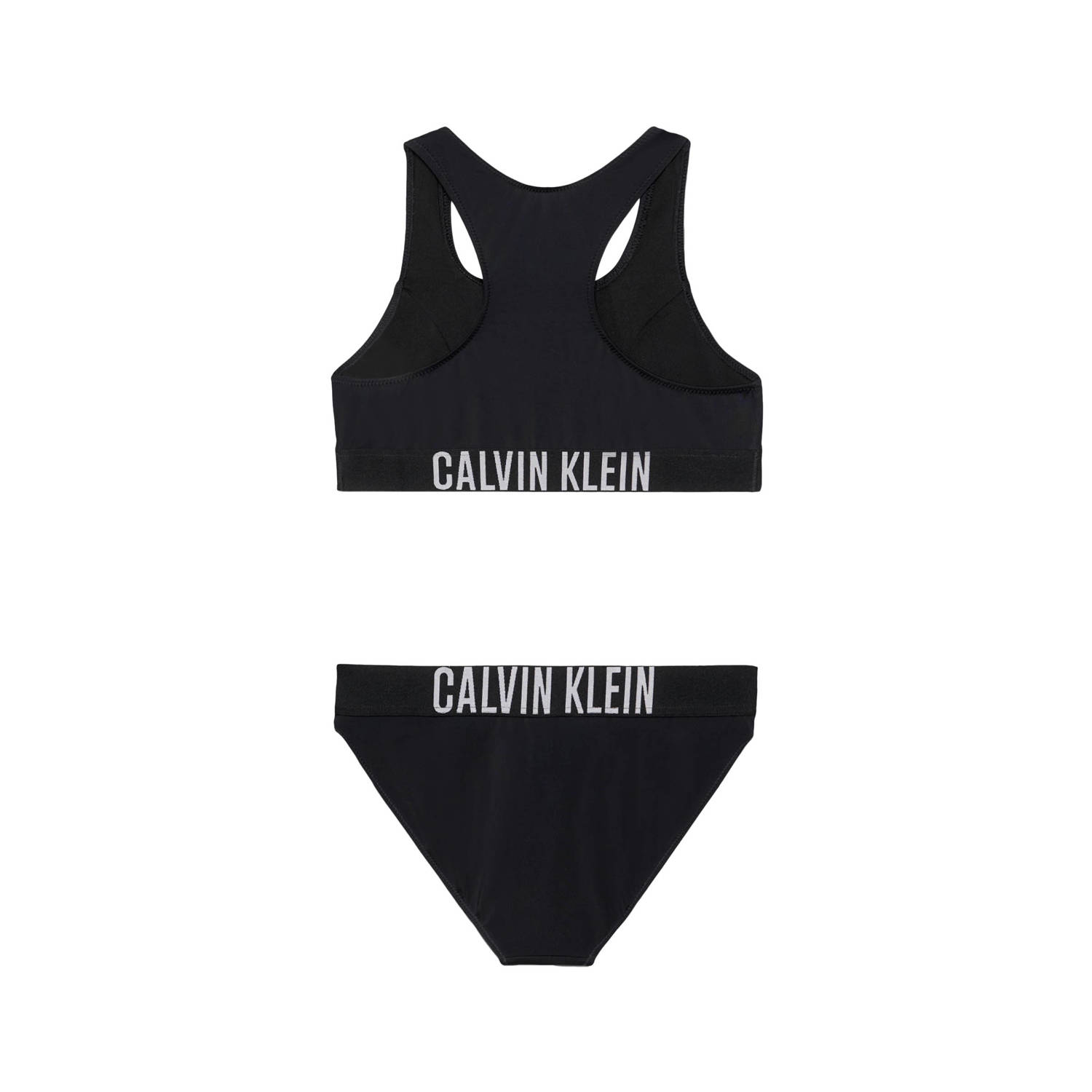Calvin Klein crop bikini zwart