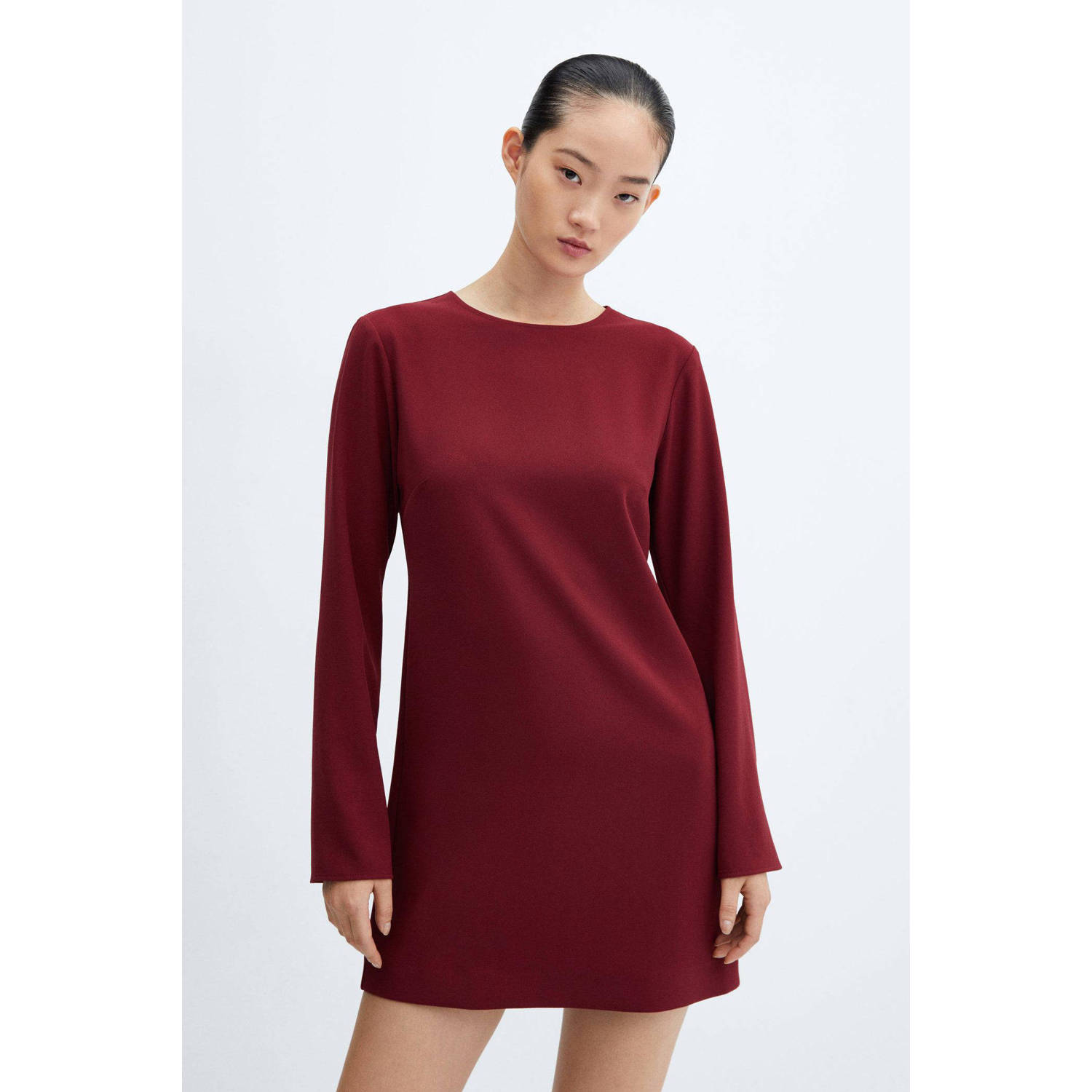 Mango jurk online rood