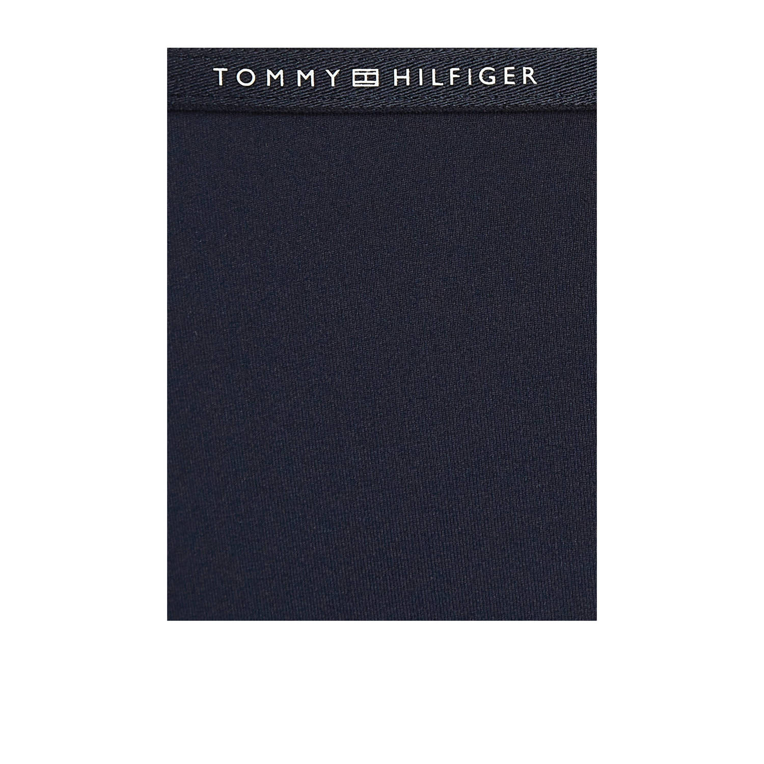 Tommy Hilfiger halter badpak donkerblauw wit rood