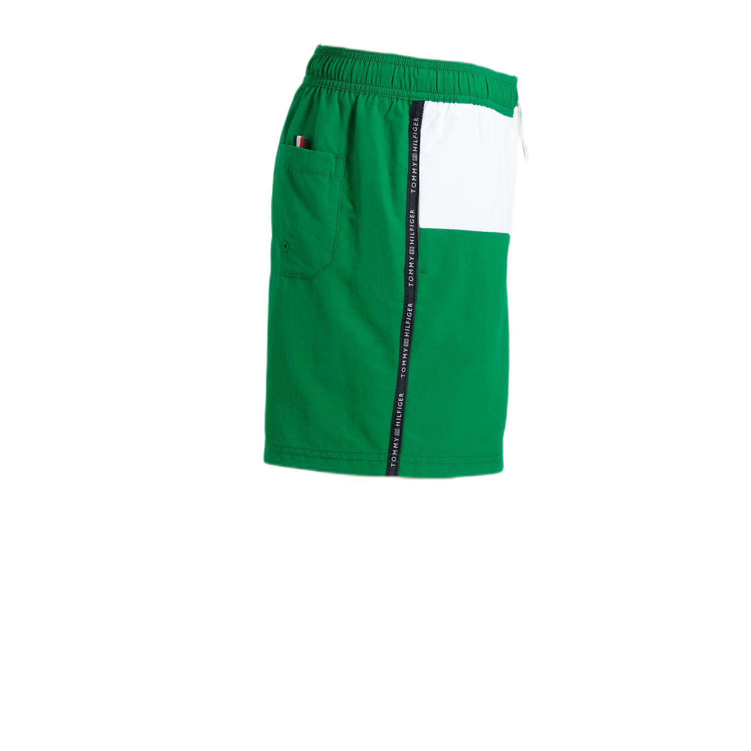 Tommy Hilfiger zwemshort groen rood wit