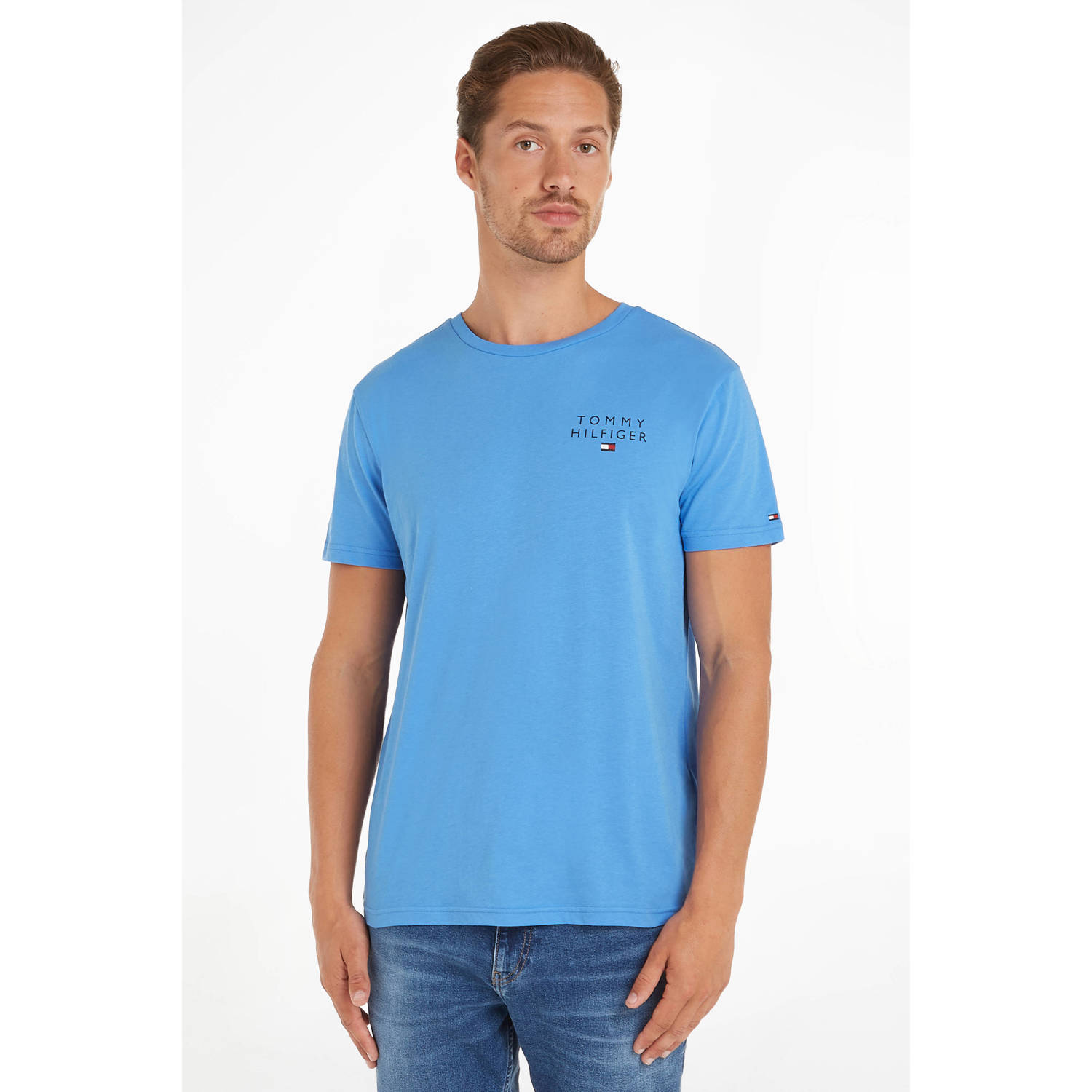 Tommy Hilfiger T-shirt lichtblauw