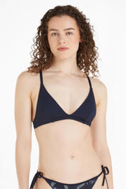 thumbnail: Tommy Hilfiger voorgevormde triangel bikinitop donkerblauw