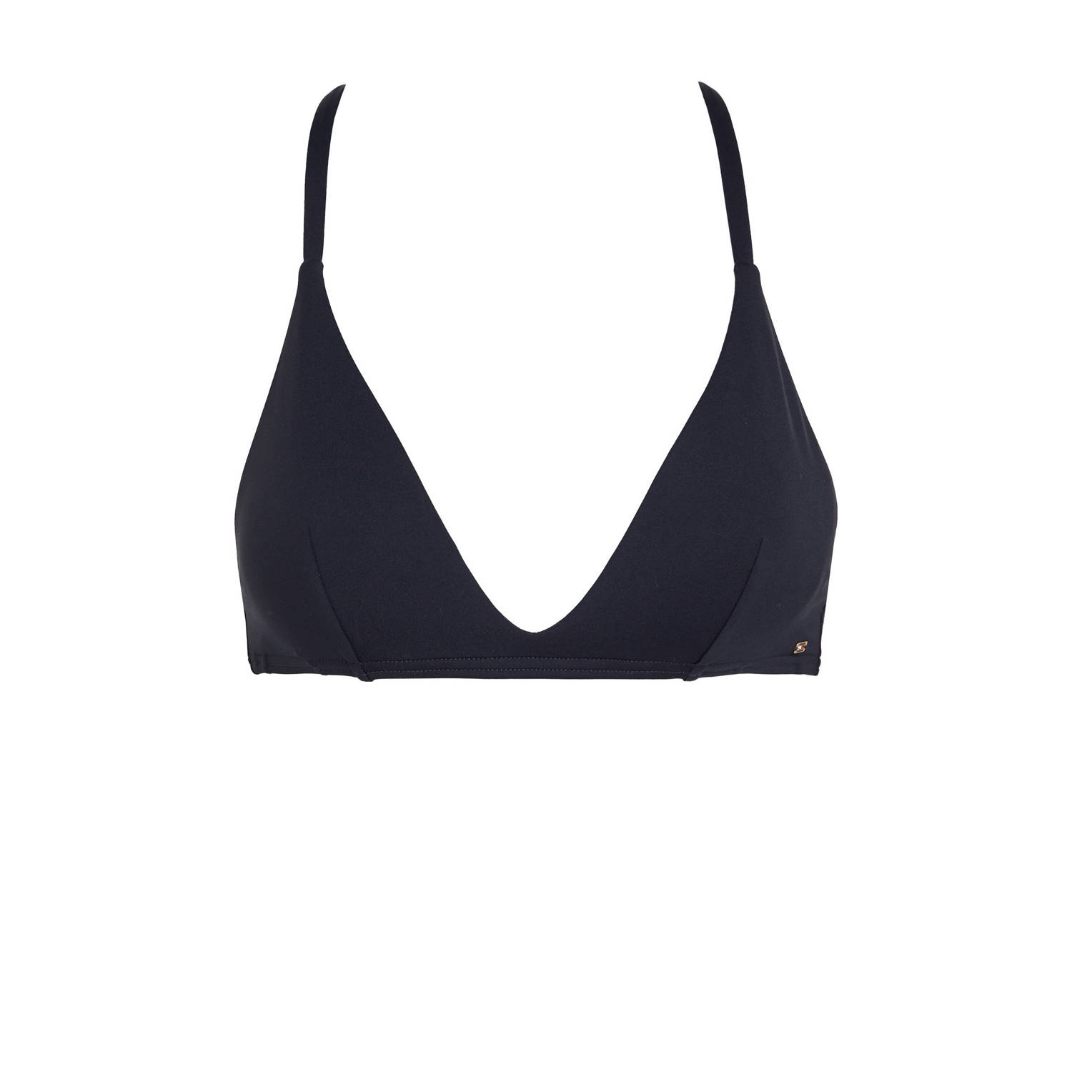 Tommy Hilfiger voorgevormde crop bikinitop donkerblauw