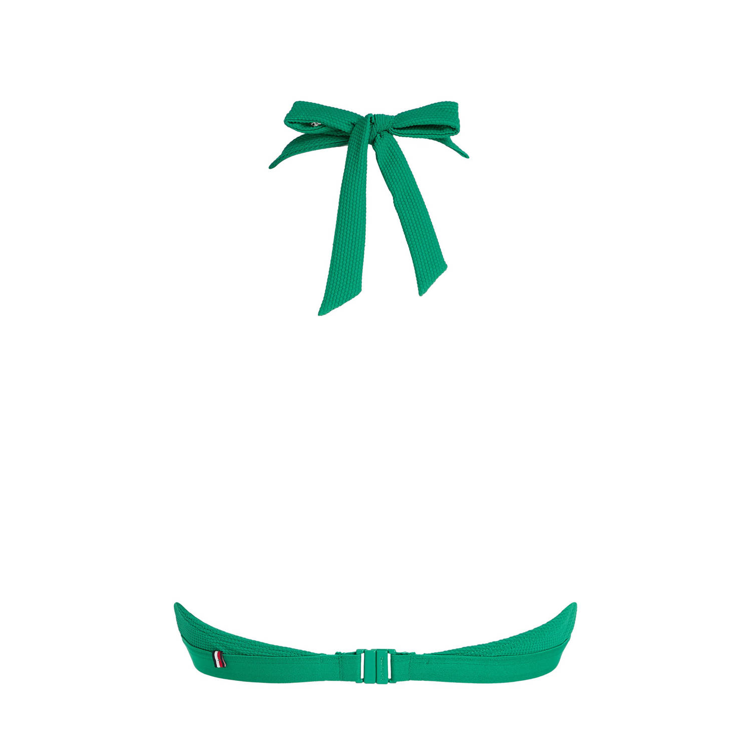 Tommy Hilfiger halter bikinitop groen