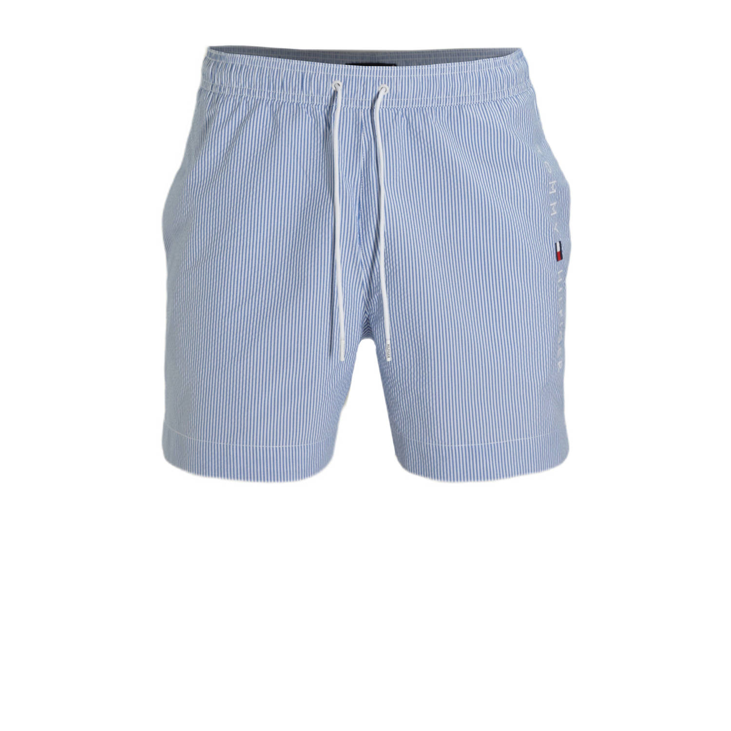 Tommy Hilfiger zwemshort lichtblauw wit