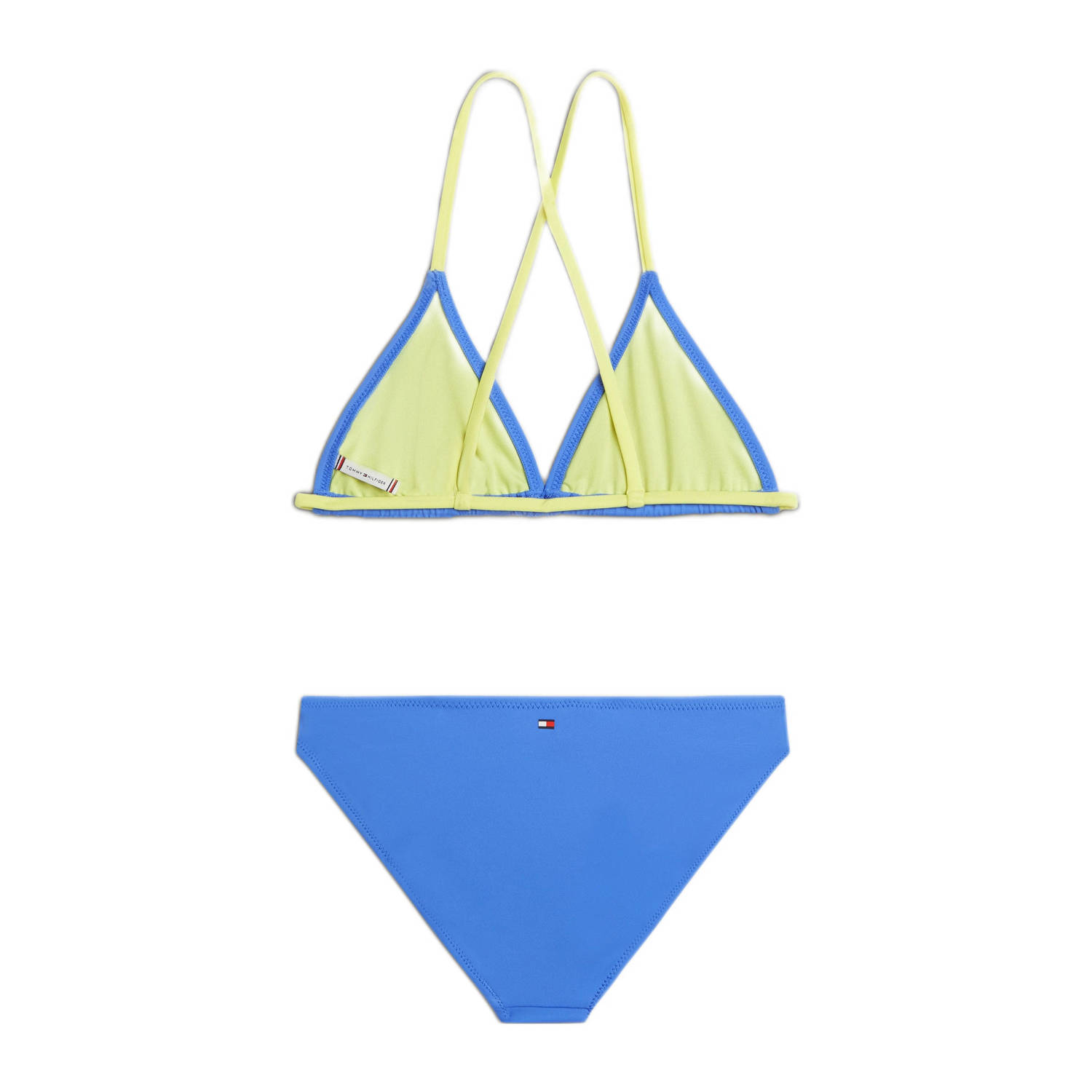 Tommy Hilfiger triangel bikini blauw