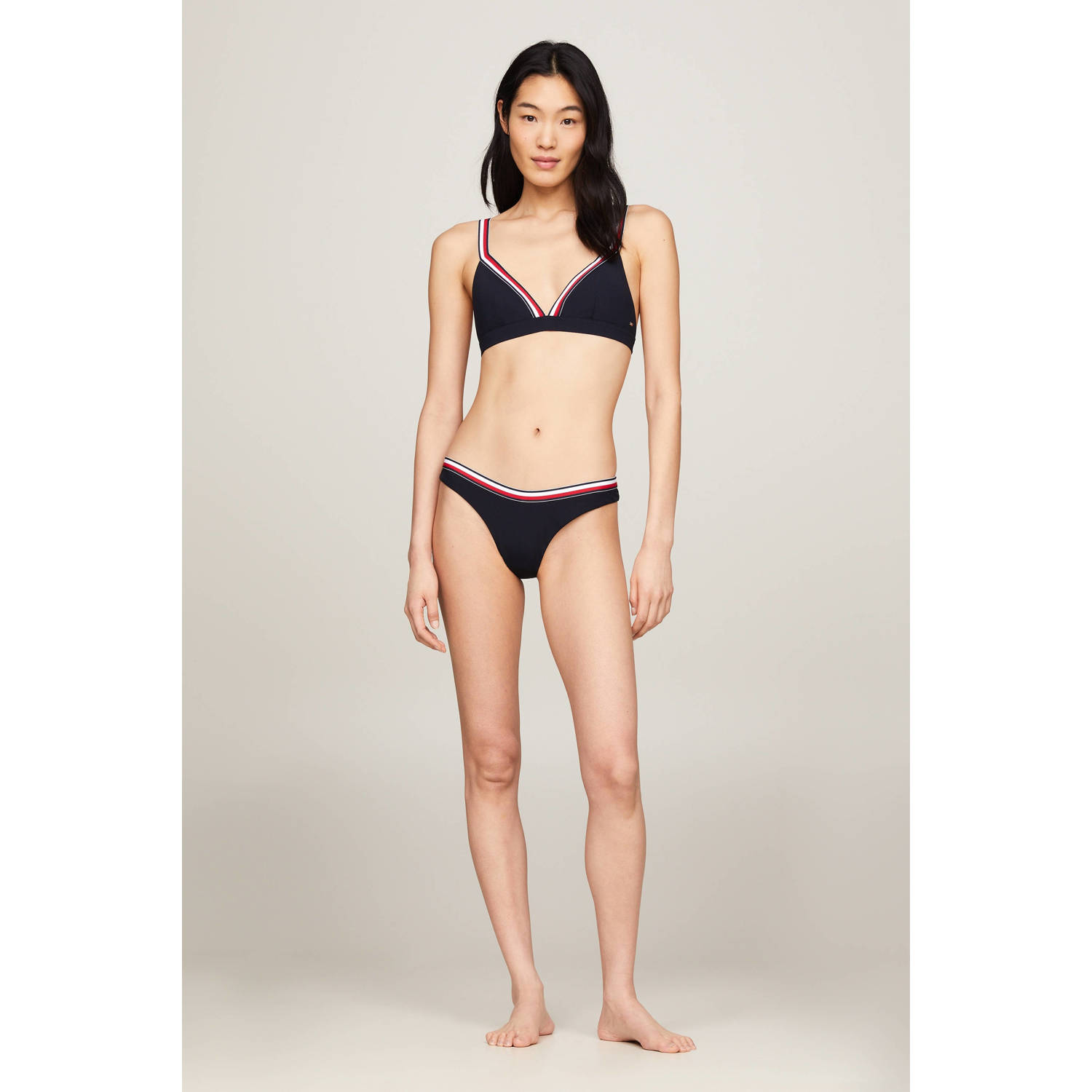 Tommy Hilfiger triangel bikinitop donkerblauw