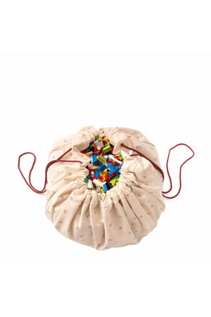 2-in-1 opbergzak / speelkleed - Cherry Cherry - 140 cm