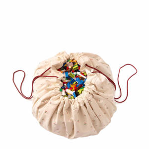 2-in-1 opbergzak / speelkleed - Cherry Cherry - 140 cm