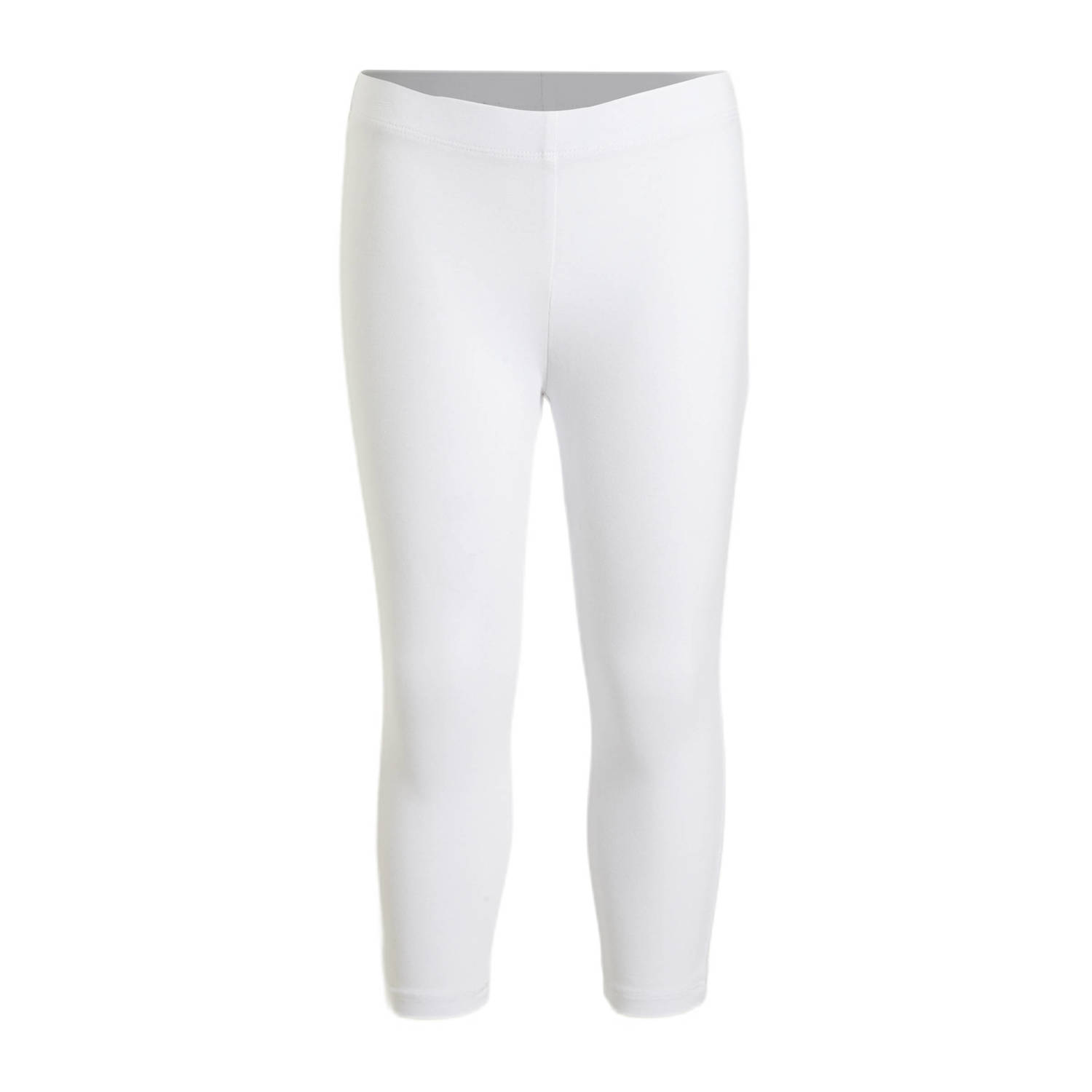 Anytime cropped legging wit Broek Meisjes Katoen Effen 110 116