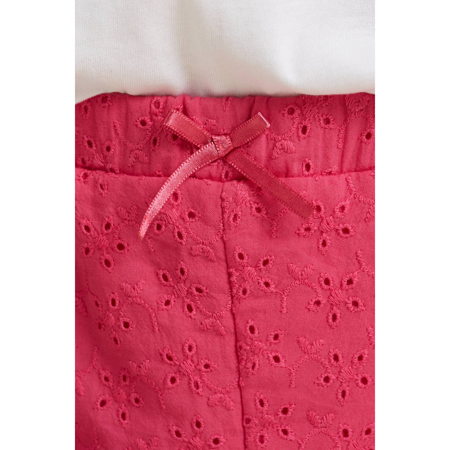 anytime broderie short roze