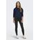 ONLY PLAY sporthoodie ONPLOUNGE donkerblauw