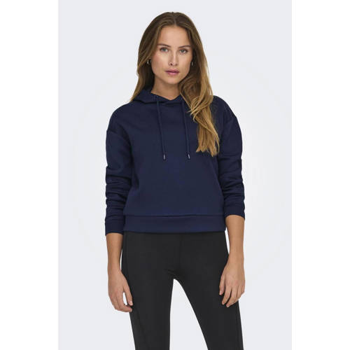 ONLY PLAY sporthoodie ONPLOUNGE donkerblauw afbeelding