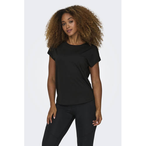 ONLY PLAY sportshirt ONPMILA zwart afbeelding
