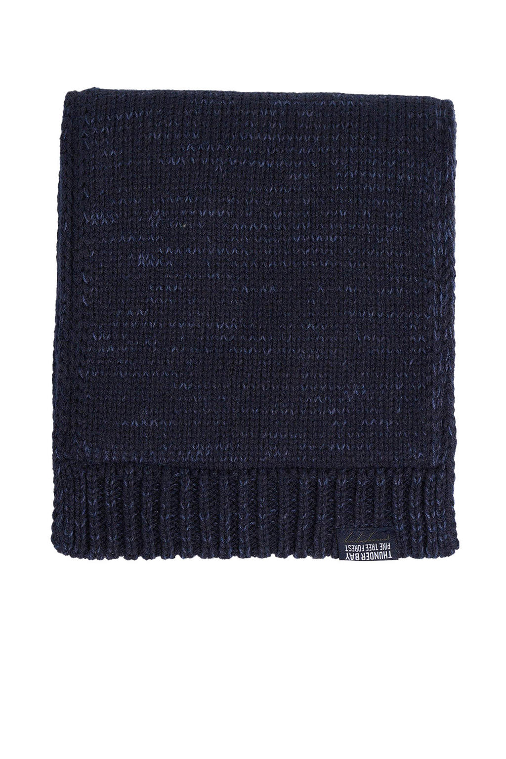 America Today geruite sjaal donkerblauw