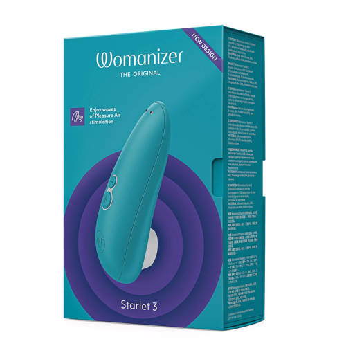 Wehkamp Womanizer Starlet 3 vibrator - Turquoise aanbieding