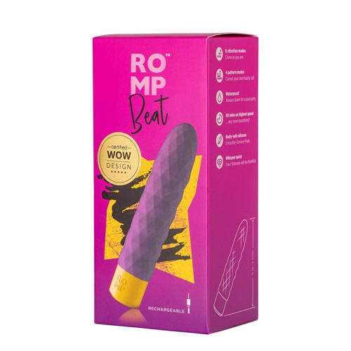ROMP Beat vibrator - Licht Paars afbeelding