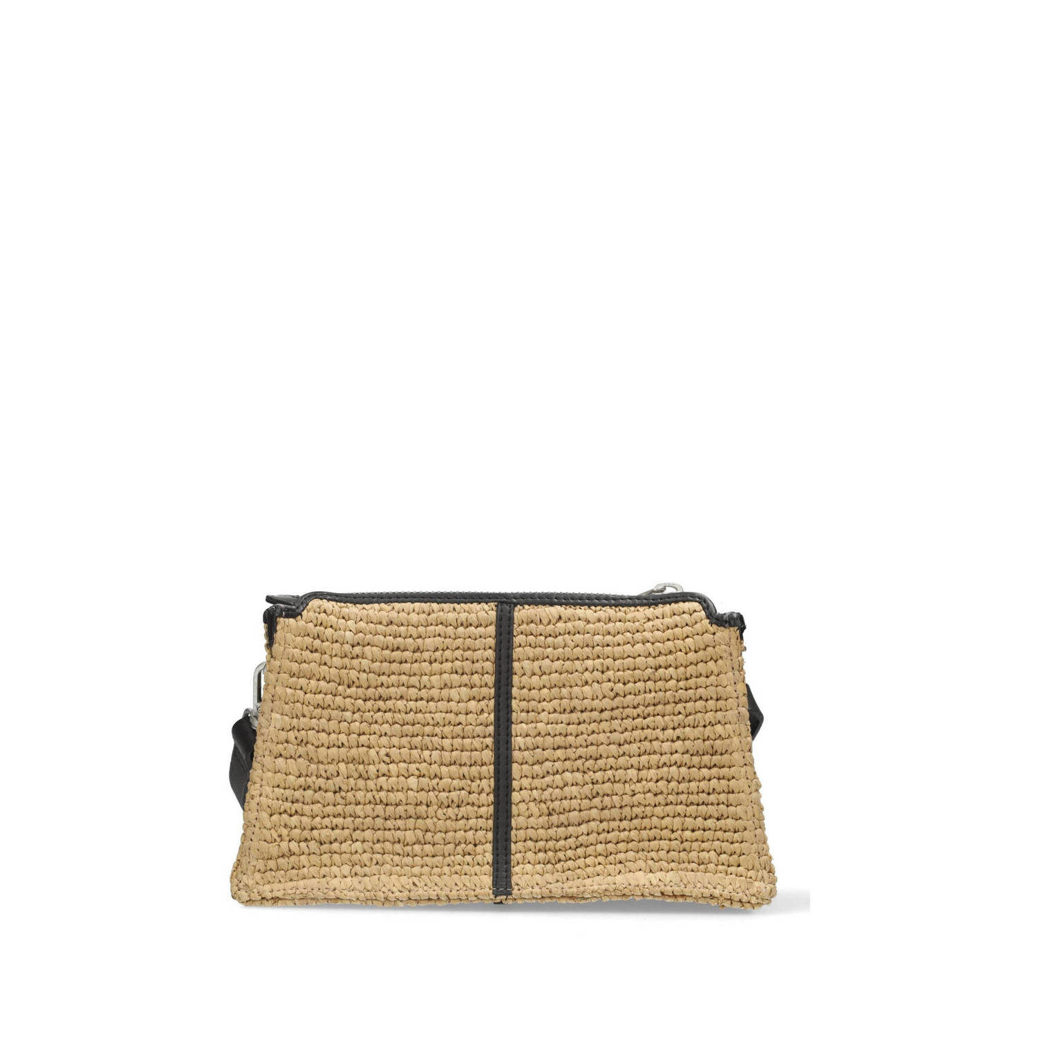Shabbies Amsterdam crossbody tas Noka bruin zwart