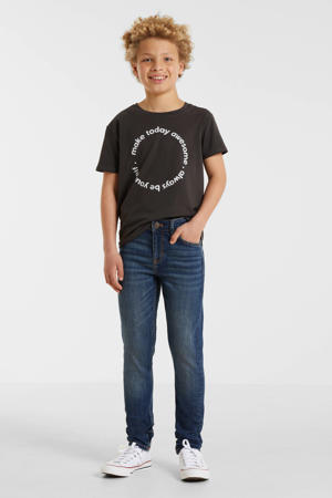 skinny jeans donkerblauw