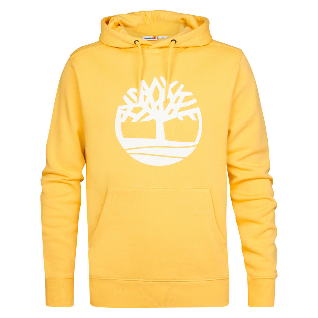 Timberland hoodie met printopdruk geel