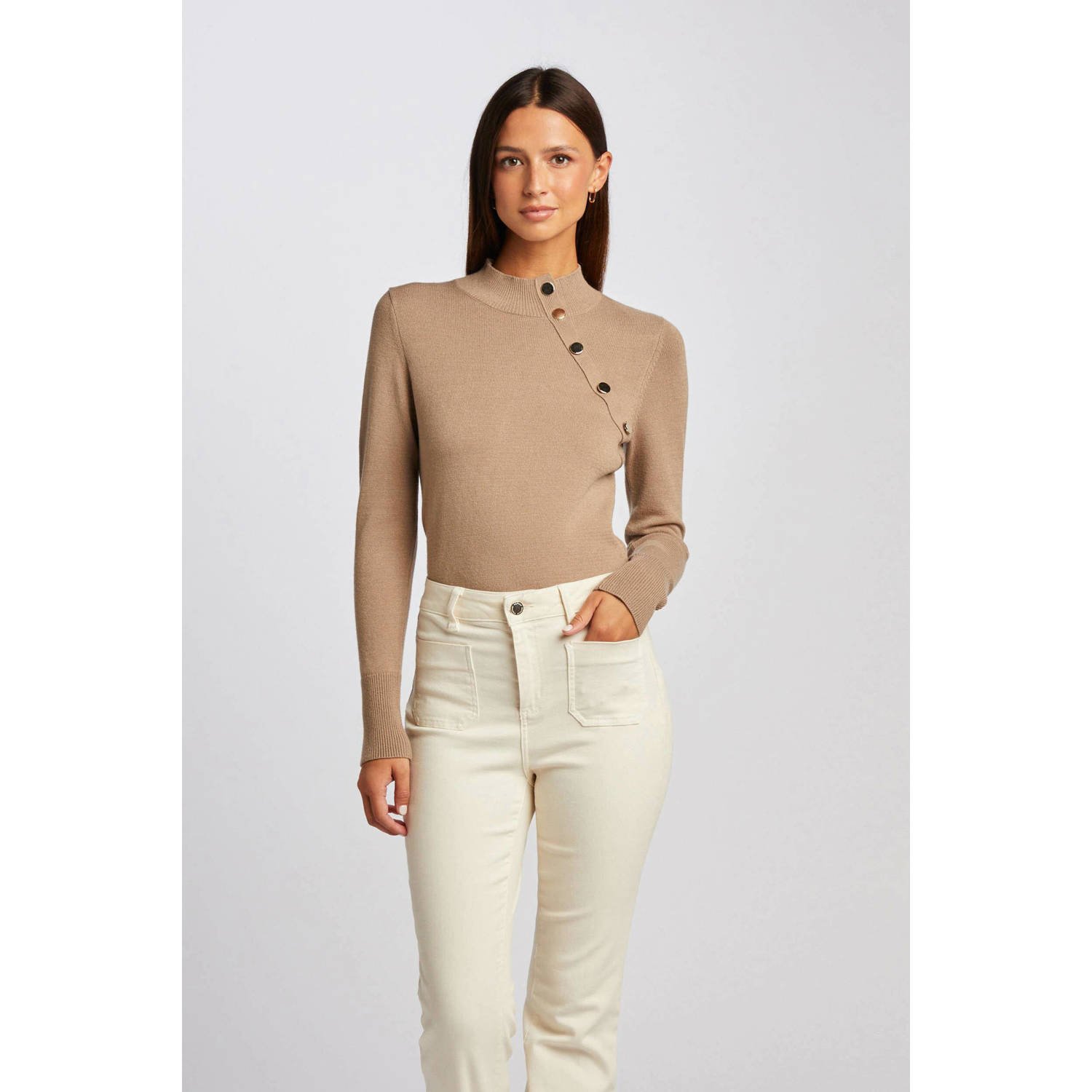 Morgan top taupe