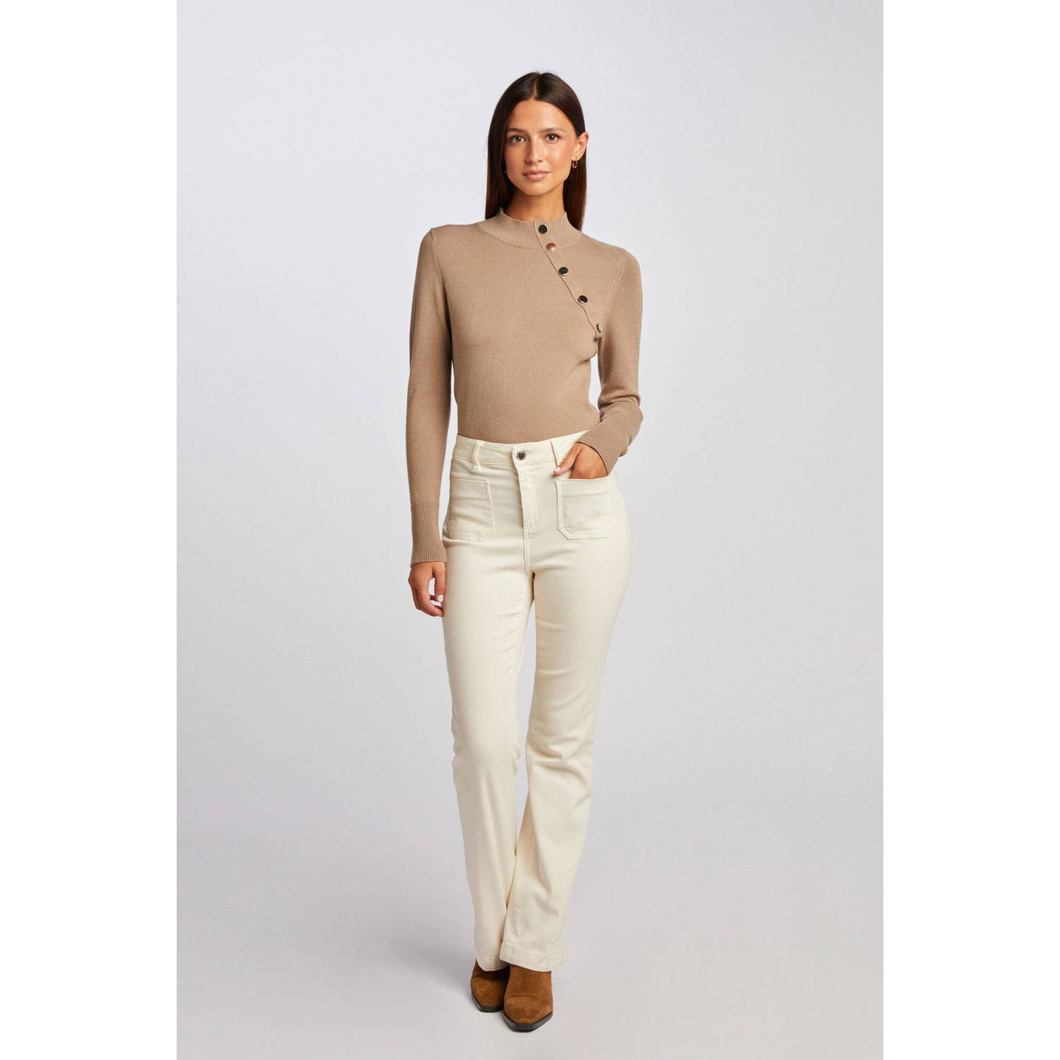 Morgan top taupe